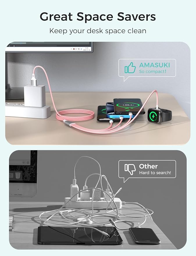 Travel Essentials Multi Charging Cable - Image 3