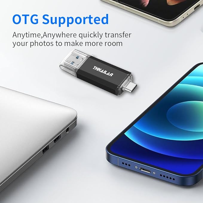 Thkailar USB C Flash Drive 256GB-USB Flash Drive - Image 3