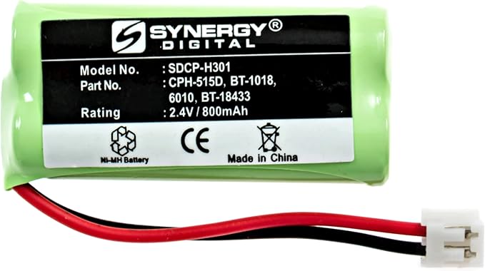 Synergy Digital Cordless Phone Battery, Compatible - Image 5