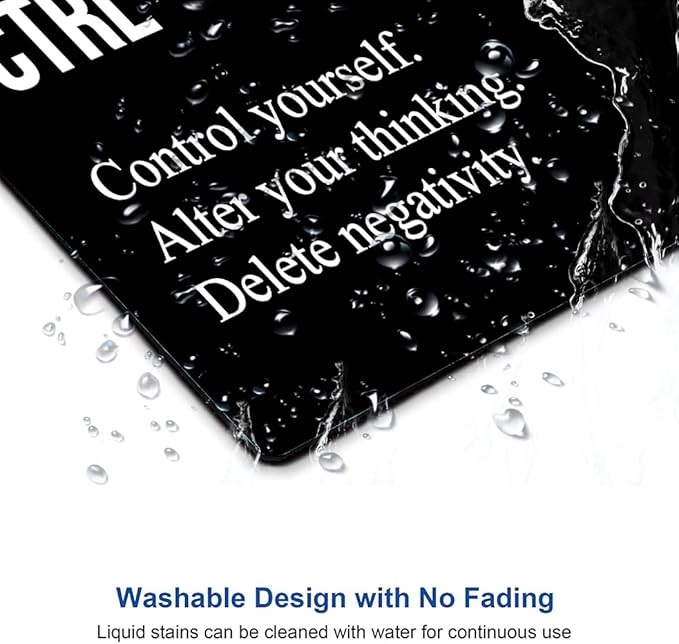 Hokafenle Mouse Pad, Motivational Mouse Pad Inspirational Quotes, Mouse Mat - Image 5