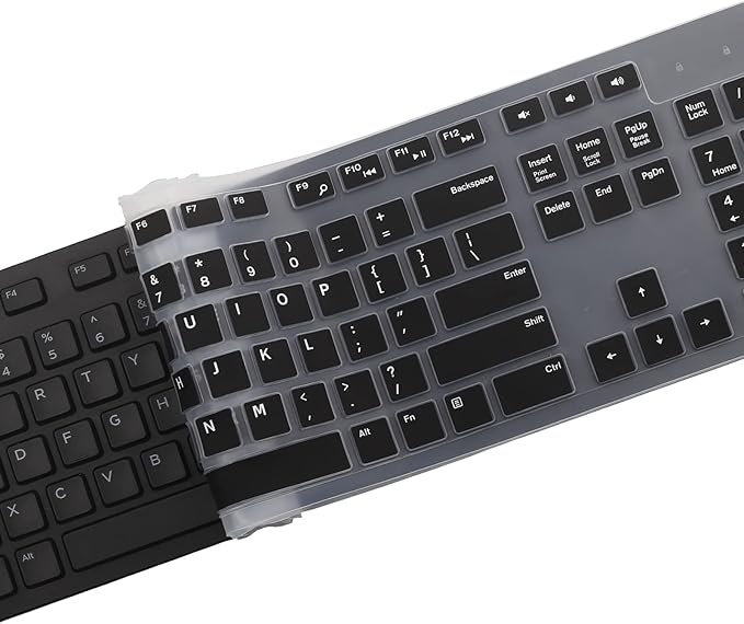 Keyboard Cover Skin for Dell KM636 KB216 KB216t KB216d KB216p Wired & Wireless - Image 6