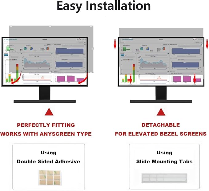 27 Inch Computer Privacy Screen Shield - Image 4