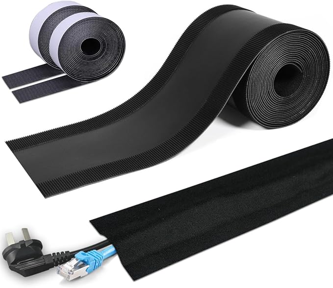 Floor Cable Covers - 10ft Oxford Fabric Cord Protector by Unknown