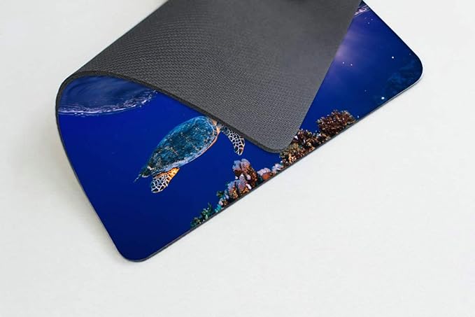 Sea Turtle Mousepad Non-Slip Rubber Base Mouse Pads - Image 3