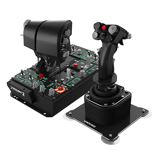 WINWING Orion2 HOTAS MAX: Advanced Simulation, Rich Controls, Precision Alloy by WINWING