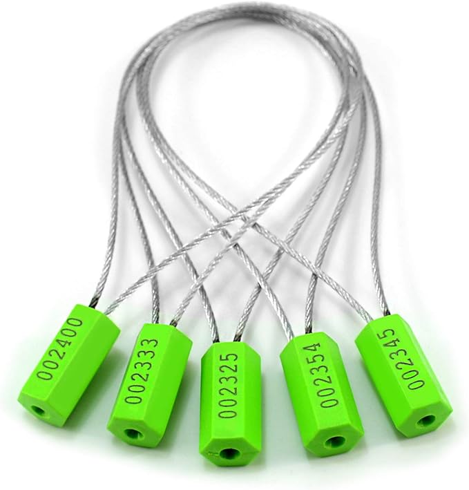 Pull-Tite Steel Security Cable Wire Seals by LeadSeals