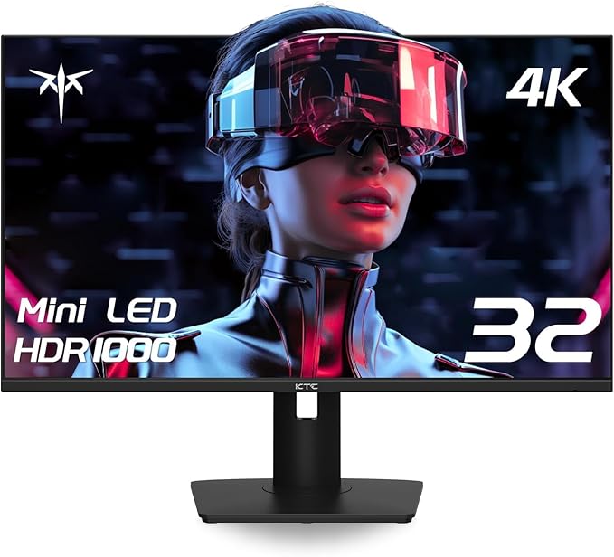 KTC 32 Inch 4K Mini LED Monitor, Fast IPS, HDR1000 144Hz 1ms MPRT Gaming Monitor - Image 9