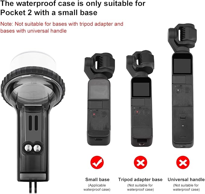 PULUZ Waterproof Housing Case for DJI Osmo Pocket 2, 60m Deep Diving Protective - Image 2