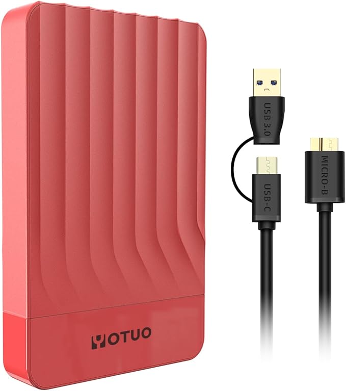 Portable External Hard Drive Storage Expansion Mobile HDD USB 3.0 by YOTUO