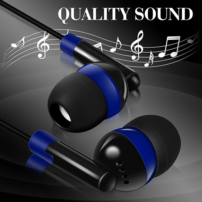 Kanayu 100 Pack Wired Earbuds Bulk - Image 4