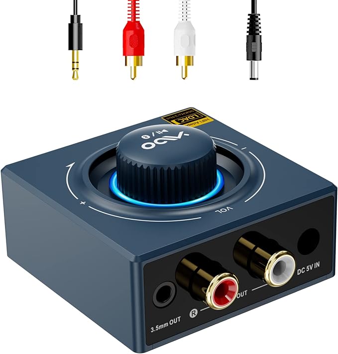 YMOO B06T3+ LDAC Bluetooth 5.2 Receiver by YMOO