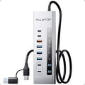 Powered USB C Hub, PULWTOP 11-in-1 USB Hub by PULWTOP