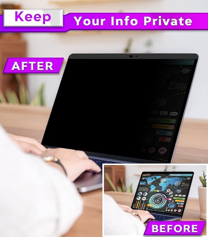 PYS macbook air 13 inch privacy screen Compatible - Image 6