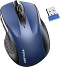 TECKNET Wireless Mouse for Laptop, Silent Mouse Quiet Click, Computer Mice by Tecknet