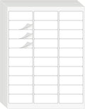 1" x 2-5/8" Address Labels 3000 Labels Sticker Paper by DINIZON