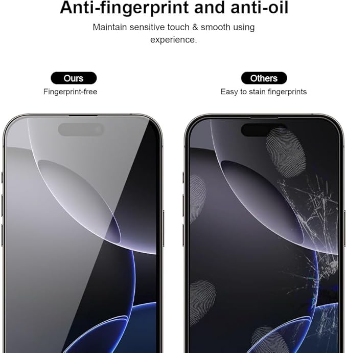2 pack Full 9H+ Military Grade Glass Screen Protector - Image 7
