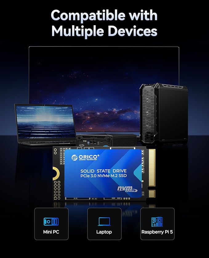 ORICO M.2 2242 NVMe SSD 256GB, PCIe 3.0 - Image 6
