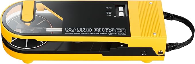 Audio-Technica AT-SB727-YL Portable Turntable - Image 7