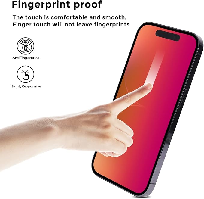 For iPhone 14 pro max/iPhone 15 plus Privacy Screen Protector - Image 4