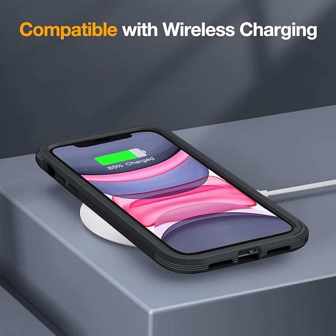 Miracase Glass Series for iPhone 11 Case 6.1 inch, Upgraded Full-Body Rugged - Image 5