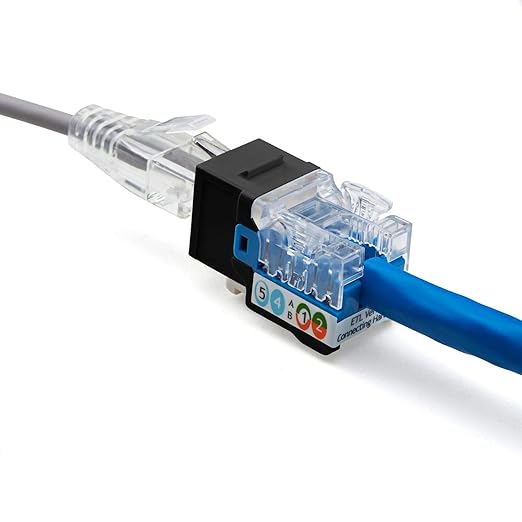 trueCABLE Cat6A Keystone Jack, Unshielded, 90 Degree Punch-Down, UL Listed - Image 7