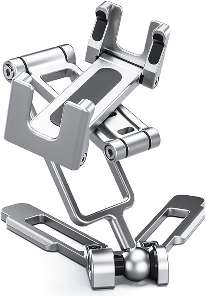 LEOFOTO PS-4 Silver Ultra Compact & Lightweight Smartphone Clamp / Holder / - Image 6