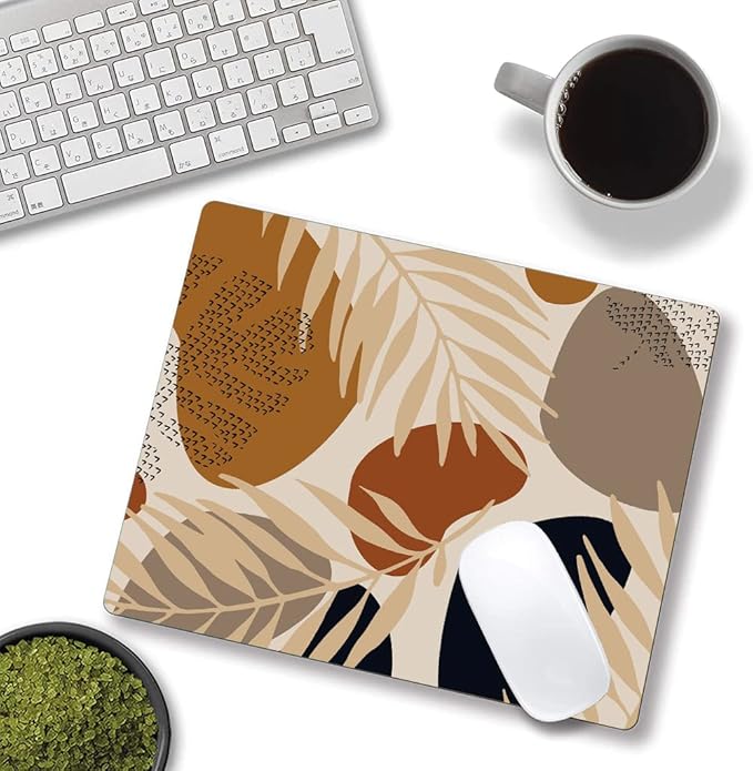 Mouse Pad, Premium-Textured Mouse Mat Square Waterproof Non-Slip Rubber Base - Image 3