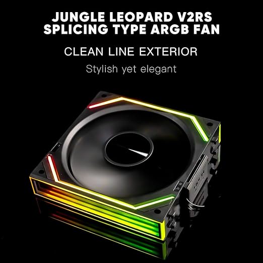 Jungle Leopard Interstellar V2 RS 120mm Case Fan Infinity Mirror Module - Image 5