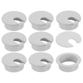 uxcell 8 Pcs 35mm Desk Grommet, Plastic Cable Hole Cover, Wire Cord Cable by uxcell