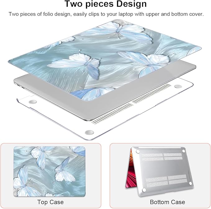 for MacBook Pro Case 13 inch 2022 2021 2020-2016 A2338 M2/M1 A2251 A2289 A2159 - Image 4