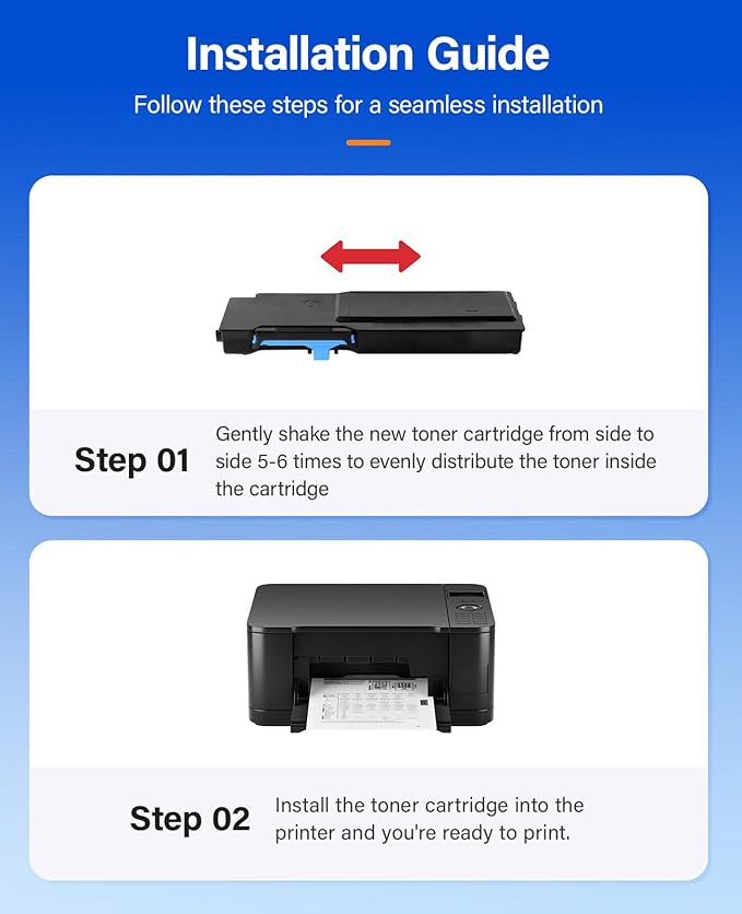 6600 6605 Toner Cartridge Set 4-Pack High Capacity Replacement - Image 6