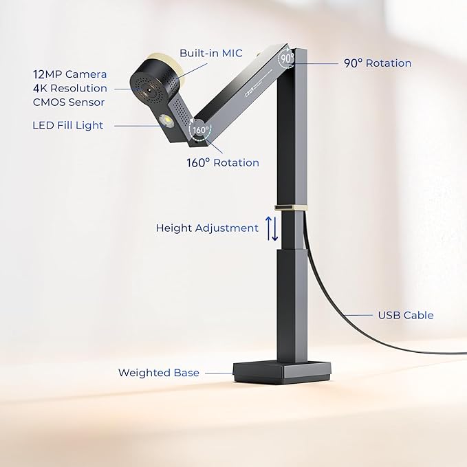 CZUR Fancy S Pro USB Document Camera - Image 2