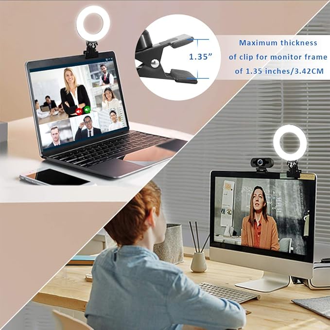 Video Conference Lighting Kit, Ring Light - Image 4