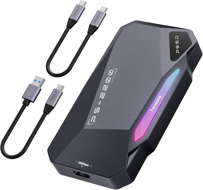 2TB Magnetic Portable SSD, 2050MB/s Type-C USB 3.2 Gen 2x2 External SSD - Image 8
