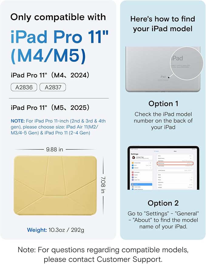 MOFT Dynamic Folio Case for iPad Pro 11- inch, Silm Magnetic Stand Case - Image 2