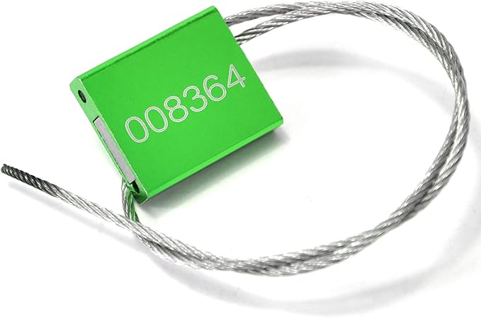 Pull Tight Security Cable Seals Alumium Alloy Shipping Container Tags ISO 17712 - Image 6