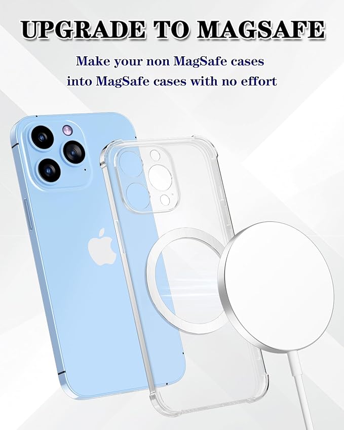 Metal Ring 10PCS, Ultra-Thin for MagSafe Sticker, Magnetic Adapter, Phone - Image 2