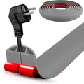 Floor Cord Cover Self Adhesive Cord Hider, 10FT Cable Management, Extension by DBHXXMB-HH
