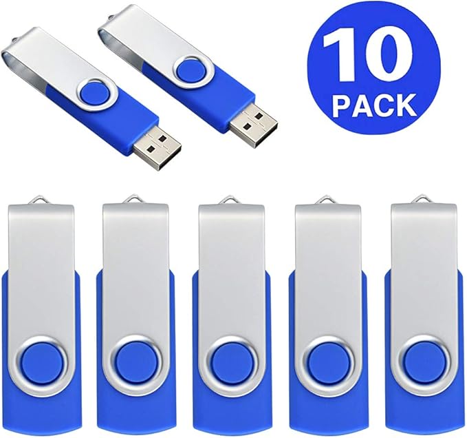 Aiibe 10 Pack 4GB 4G Flash Drive USB Flash Drive Thumb Drives USB 2.0 Memory - Image 7