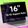 16 Inch 16:10 Laptop Privacy Screen Filter, Anti Blue Light Glare & Anti by ANTOGOOV