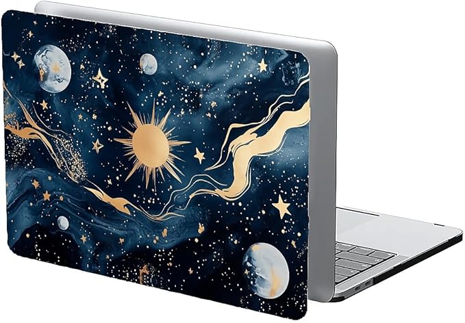 Compatible with MacBook Air 13.3 13.6 Inch Case 2022 2021 2020 2019 Plastic by COTAIL