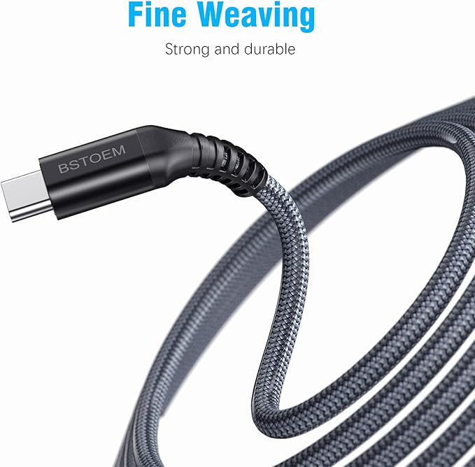 USB A to USB C Cable 10 ft, Type C Charger Cord Fast Charging 10FT 2Pack - Image 2