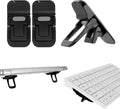 Bewudy 2 Pcs Portable Keyboard Stand, Dual Tilt Angle Adjustment, Foldable by Bewudy