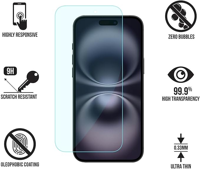 4 Pack Anti Blue Light Screen Protector - Image 4