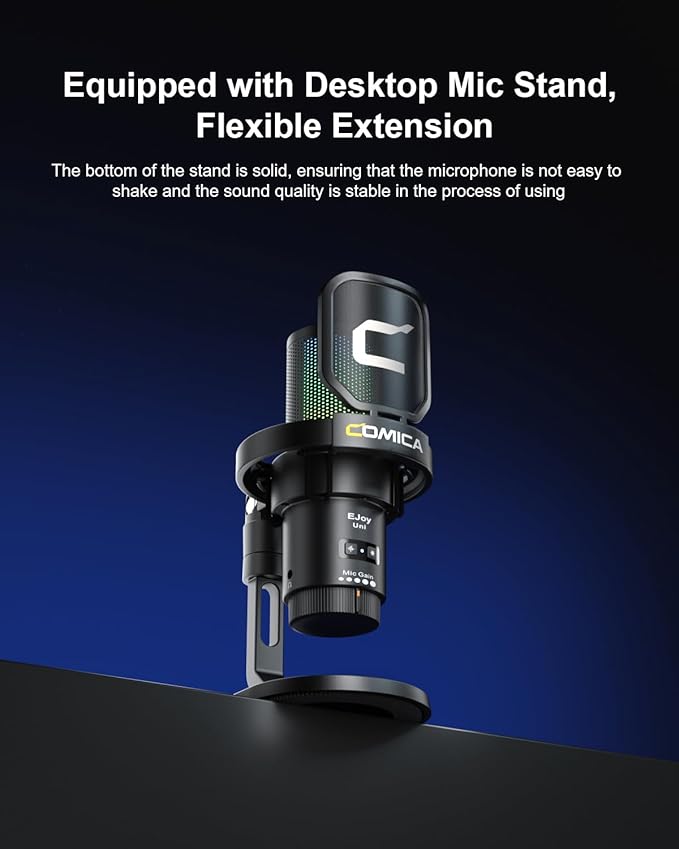 COMICA Ejoy Uni USB Gaming Microphone - Image 6
