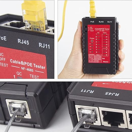 Noyafa NF-468s Network Cable Tester, Ethernet Tester, Cable Mapper, Check - Image 5