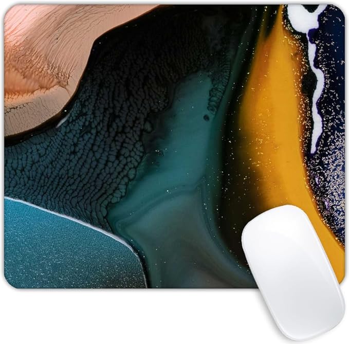 Abstract Marbling Mouse pad Customized Mousepad Non-Slip Rubber Base Mouse Pads by Goodsprout