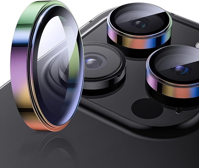 Hoerrye for phone 15 Pro Max/phone 15 Pro Camera Lens Protector, 9H Tempered by Hoerrye