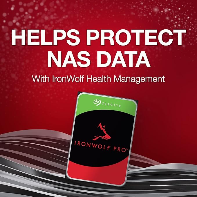 Seagate IronWolf Pro, 8 TB, Enterprise NAS Internal HDD –CMR 3.5 Inch, SATA 6 - Image 3