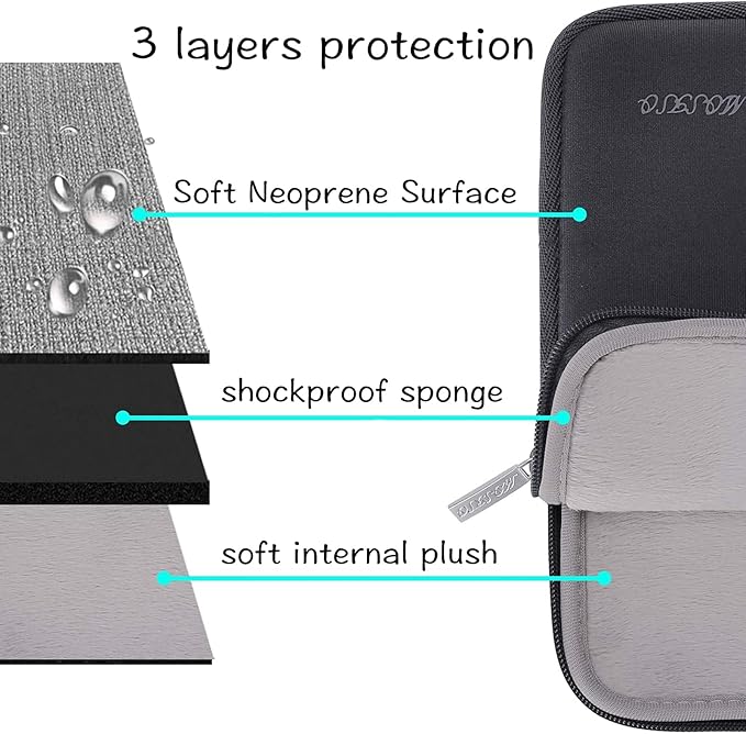 MOSISO Laptop Case 13.3 inch, 13-13.3 inch Laptop Sleeve Bag Compatible - Image 3